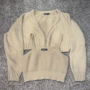 shein knitted sweater set